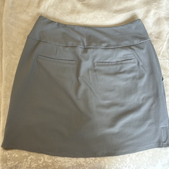 adidas Womens ultimate365 golf Solid Skort in grey - Picture 10 of 11